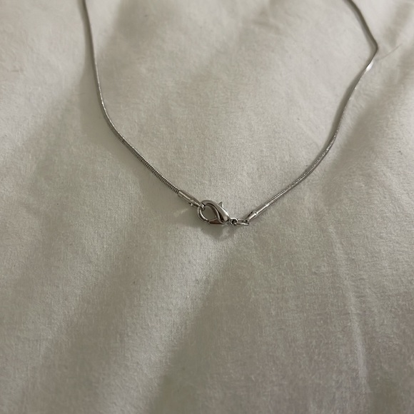 Silver Single Chain Necklace - Sterling Silver Chain - Picture 4 of 5
